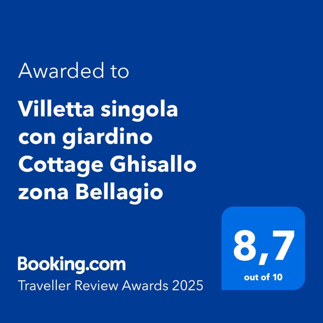 Villetta Singola Con Giardino Cottage Ghisallo Zona Bellagio Magreglio Luaran gambar